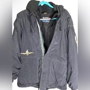 No Fear Sports Gear | Heavy Zip-up Hoodie | Size: XL Color: Black | ✔️Pre-Owned